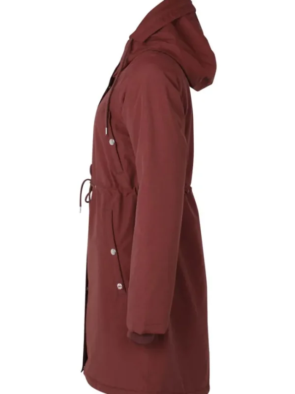 Danenora Winter Parka Deep Bordeaux
