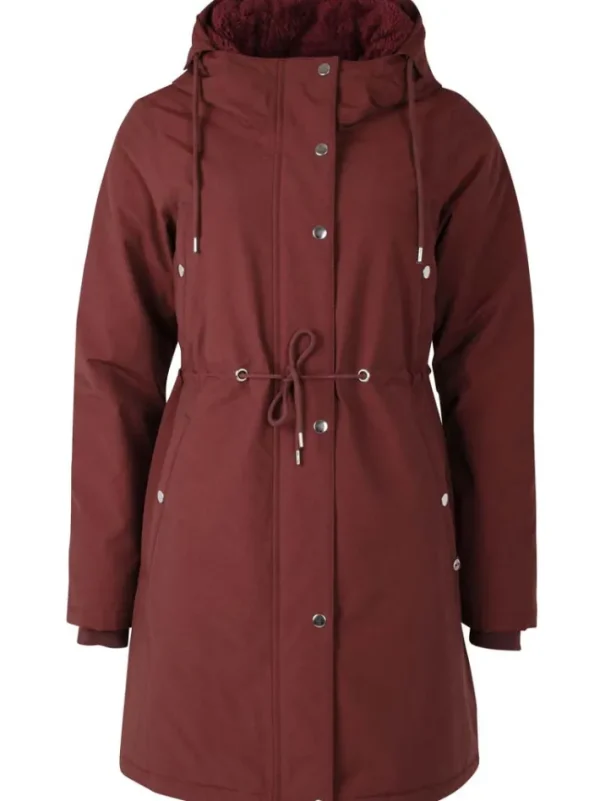Danenora Winter Parka Deep Bordeaux