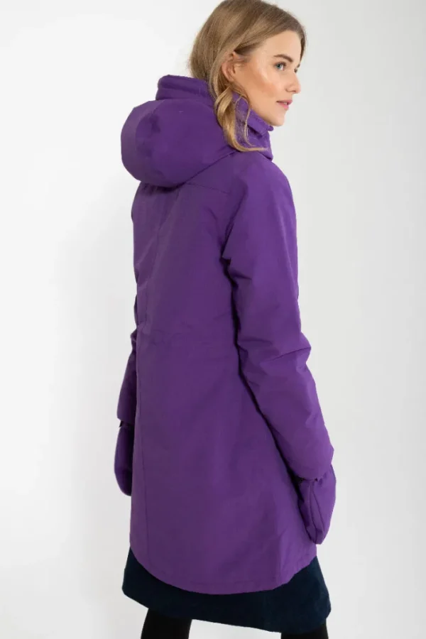 Danenora Winter Parka Purple
