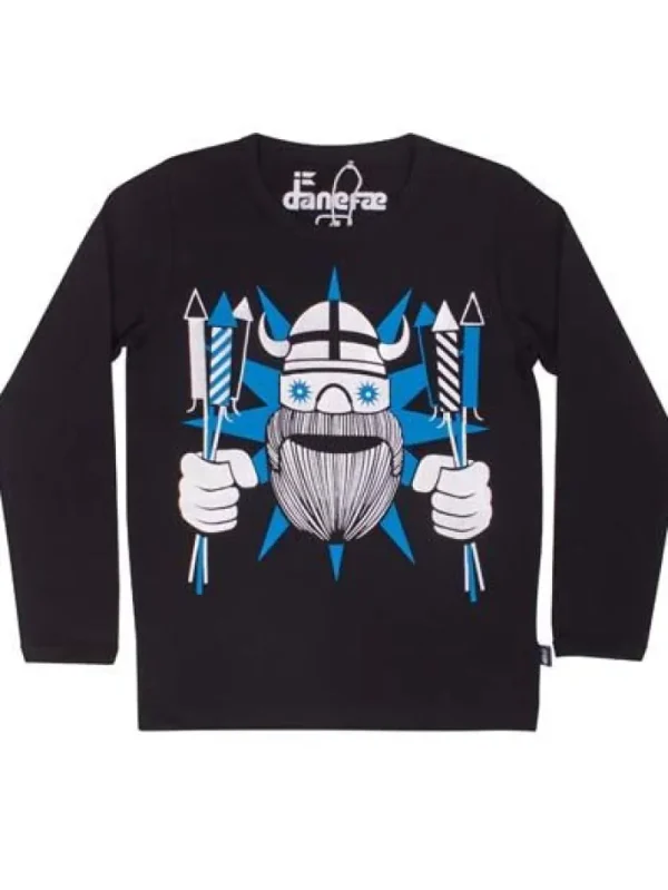 Danenorthpole Tee Black KRUDTOSSE