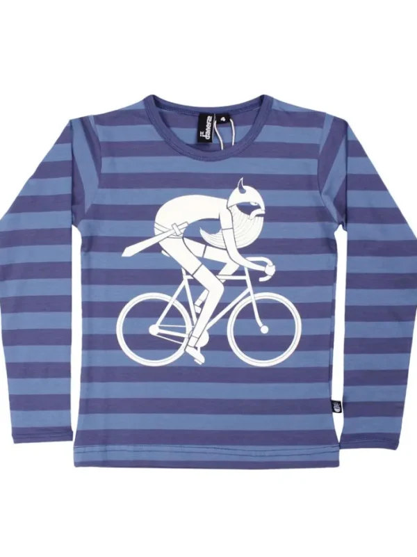 Danenorthpole Tee Grey Marine/Cold Blue BIKING VIKING