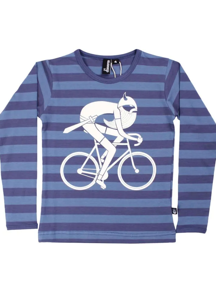 danenorthpole_tee_grey_ma_0.webp Danenorthpole Tee Grey Marine/Cold Blue BIKING VIKING