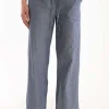 Danenynne Chambrey Pants - Denim blue