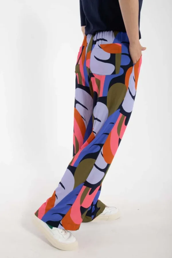 Danenynne Viscose Pants Dk Navy TROPS