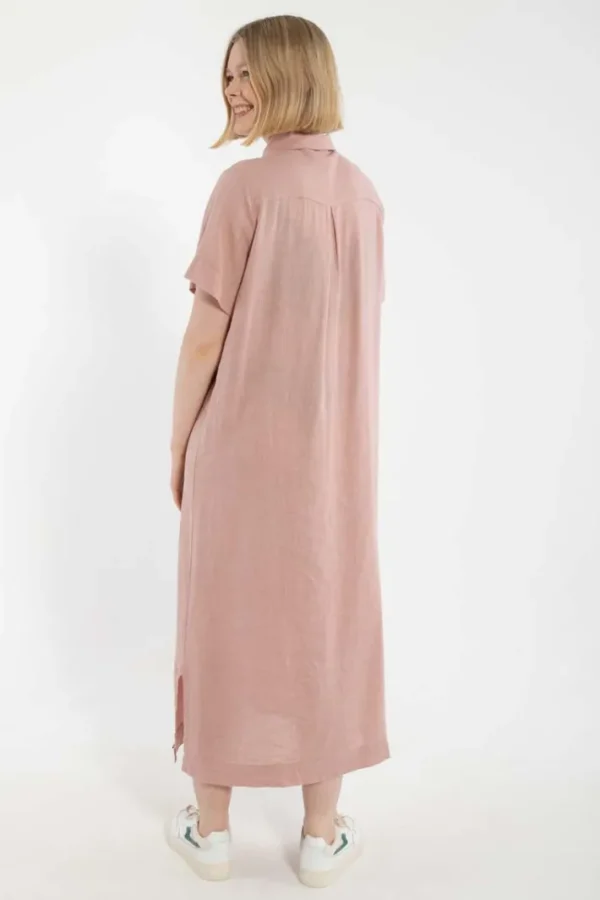 Danepippi SS Modal Linnen Dress Rose Beige