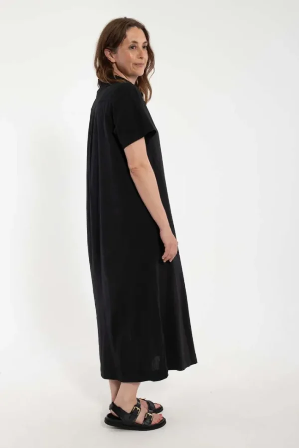 Danepippi SS Seersucker Dress Black