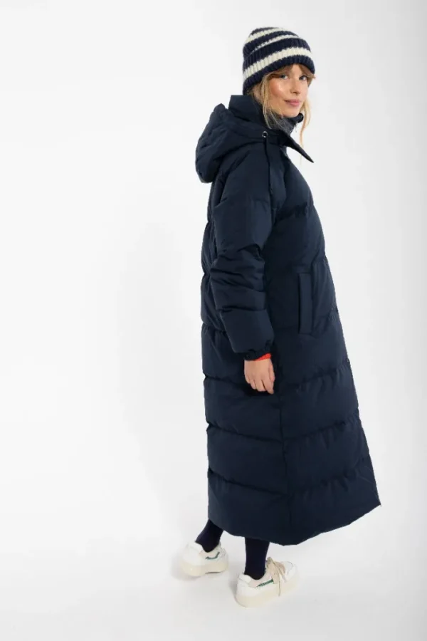 Danepuffin Down Winter Coat Dk Navy