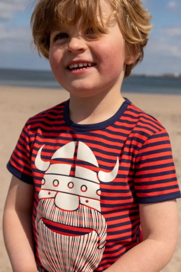 Danerainbow Ringer Navy/Bright Red ERIK