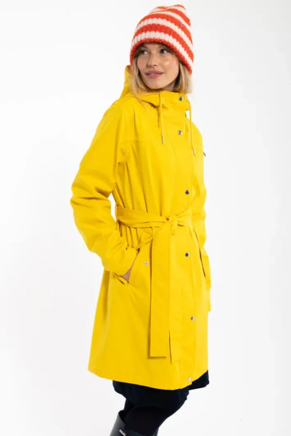Danerainlover Raincoat Dark Yellow