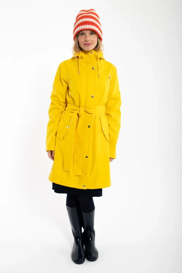 Danerainlover Raincoat Dark Yellow