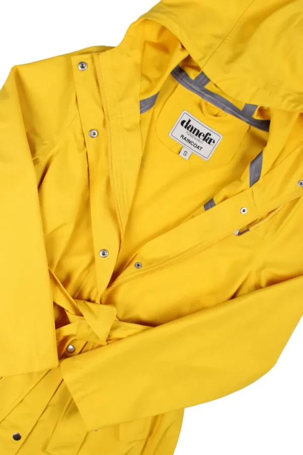 Danerainlover Raincoat Dark Yellow