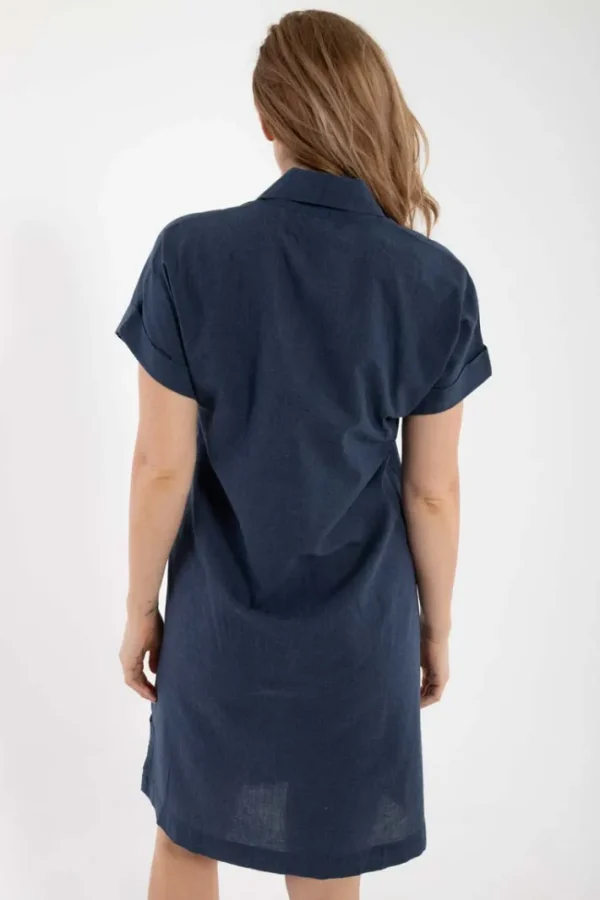 Danerrand Chambrey Dress Dark Chambrey