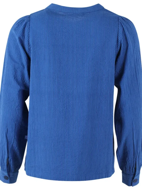 Danesanna Searsucker Shirt Deep Marine/Klein Blue