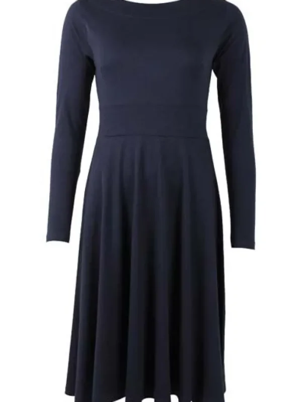 Danesigrid Cotton Dress Dk Navy