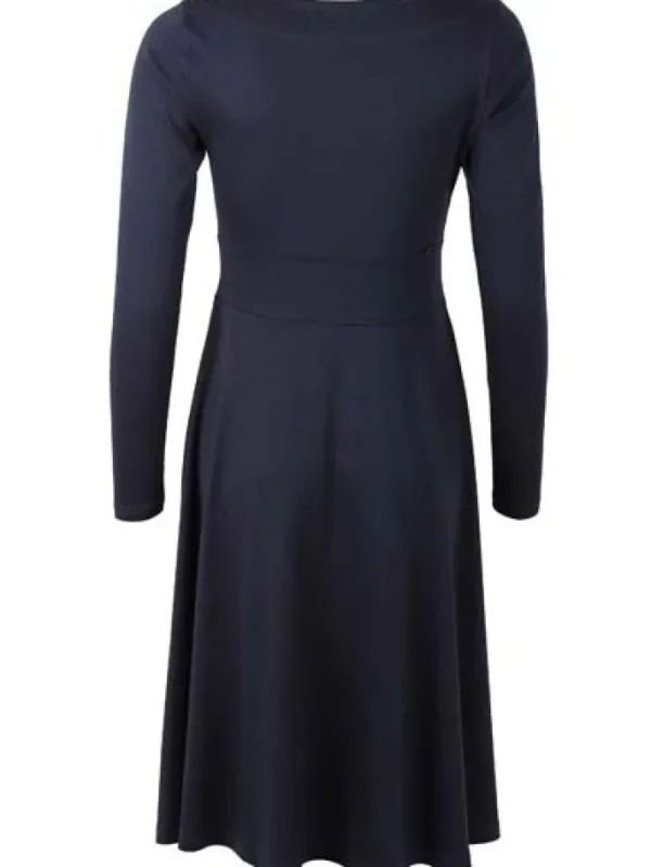 Danesigrid Cotton Dress Dk Navy