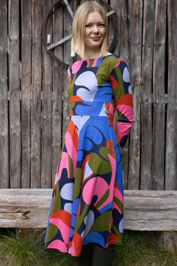 Danesigrid Interlock Dress Dk Navy TROPS