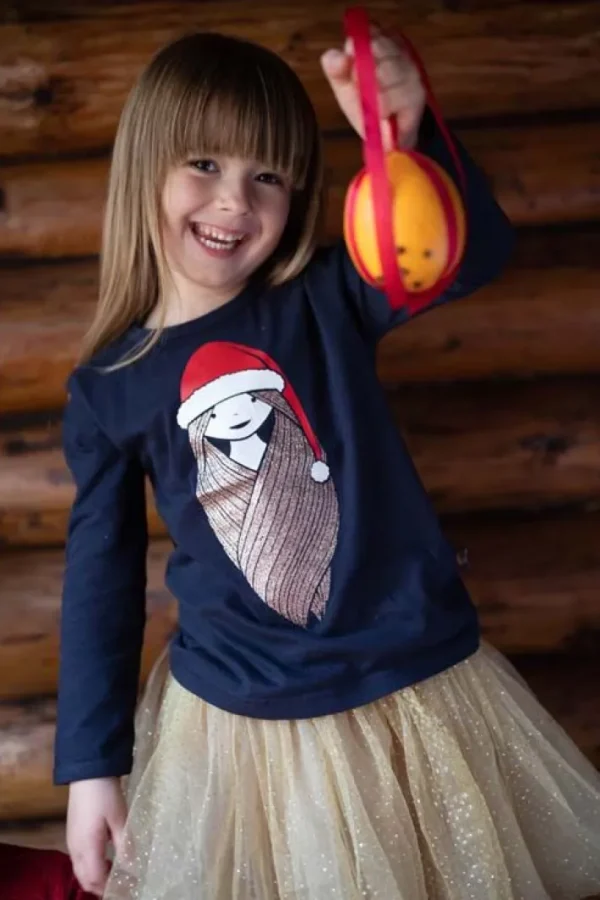 Danesparkle Skirt Gold Glitter