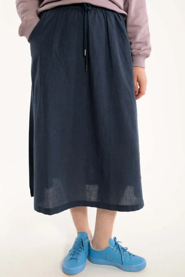 Danespresso Chambrey Skirt - Indigo