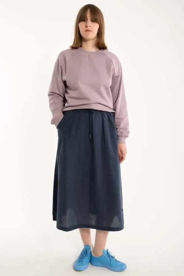 Danespresso Chambrey Skirt - Indigo