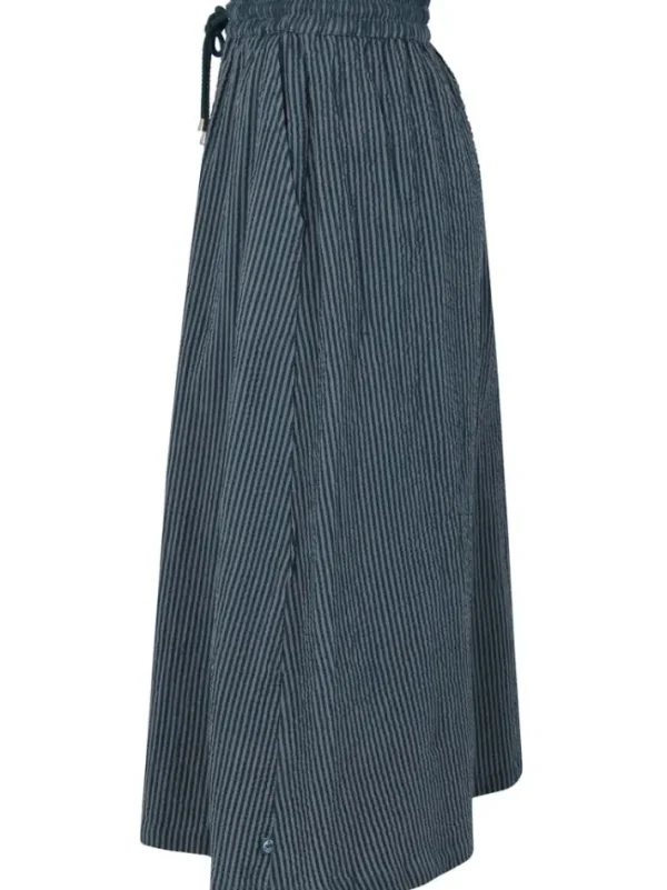 Danespresso Searsucker Skirt Dark Slate/Blue Grey