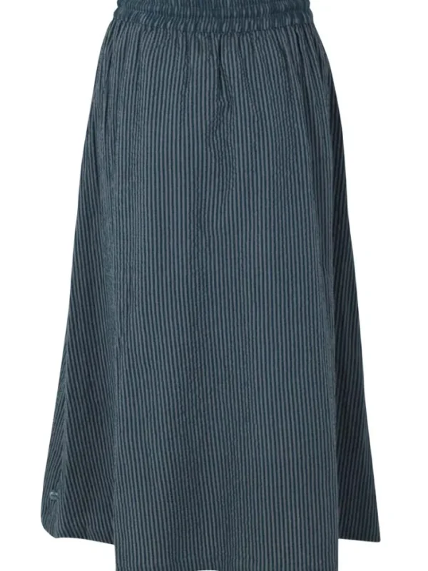 Danespresso Searsucker Skirt Dark Slate/Blue Grey