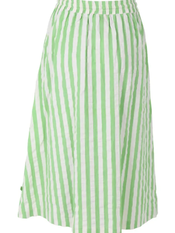 Danespresso Seersucker Skirt Bright Green/Chalk