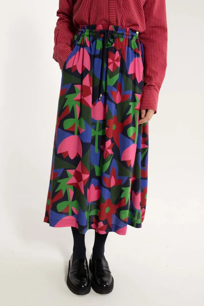 danespresso_viscose_skirt_0-2.webp Danespresso Viscose Skirt Dark Navy GEOFLEUR