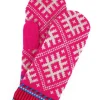 Danesuper Wool Mittens Neon Pink
