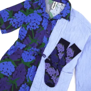 Danesusanne Poplin Dress Deep Blue MAXIBERRY