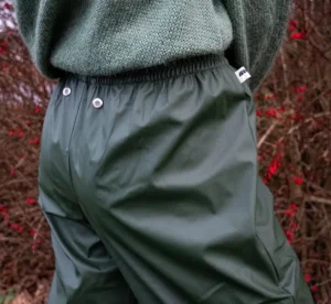 Danesvalbard Rain Pants Dark Khaki