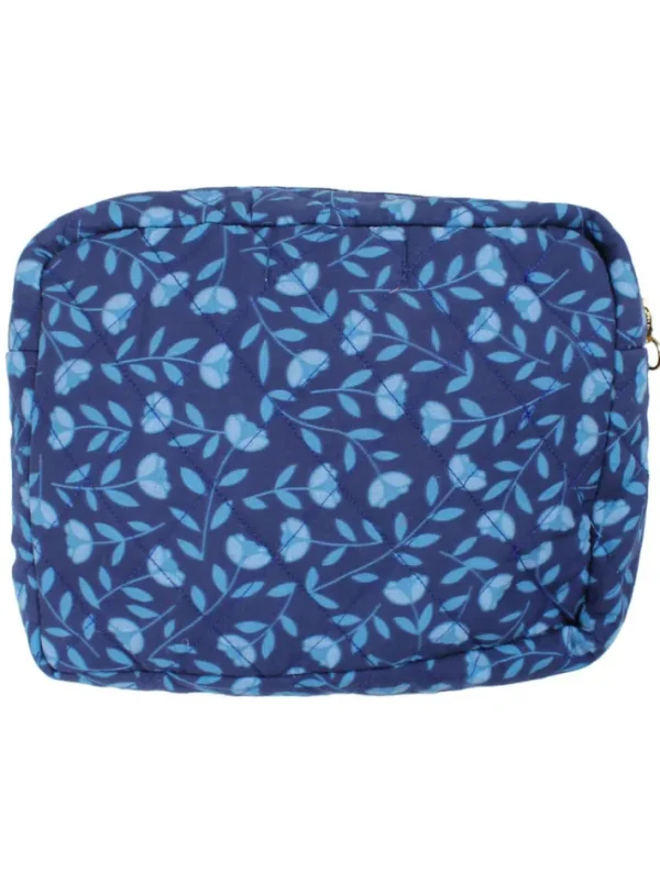 Danetine Pouch Cold Blue BIG FLEURIE