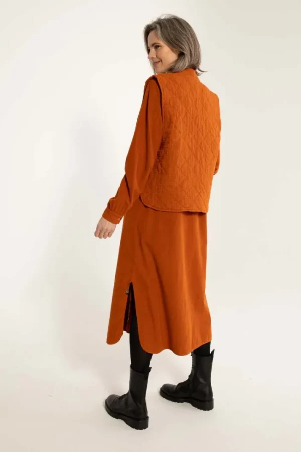 Danevibeke Quilt Vest Ginger