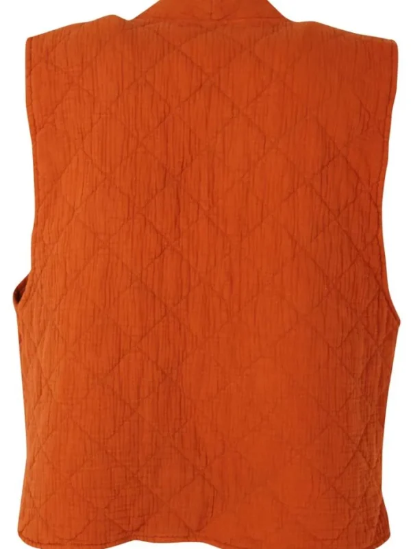Danevibeke Quilt Vest Ginger