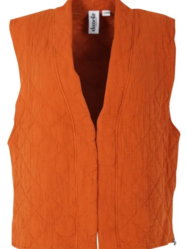 Danevibeke Quilt Vest Ginger