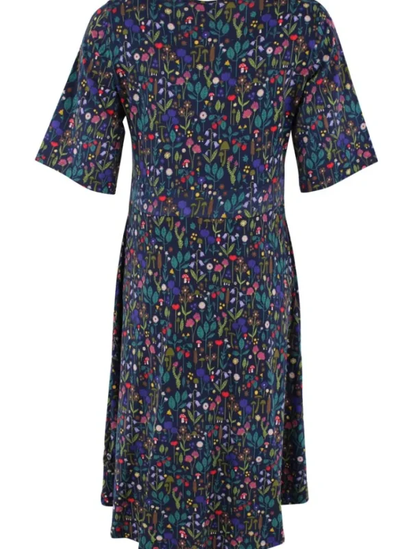 Daneviborg Modal Dress Dk Navy BOTANICAL