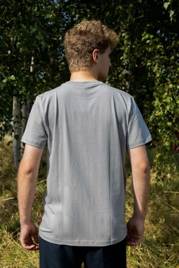 Daneviking Tee Heather Grey BIKING VIKING