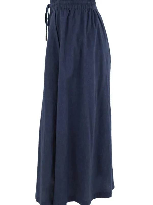 Danevisit Chambrey Skirt Dark Chambrey