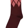Danewalk with me Socks Berry Chocolate/Old Rose ICICLES