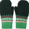 Danewalnut Mittens Dk Forest JAQUARD