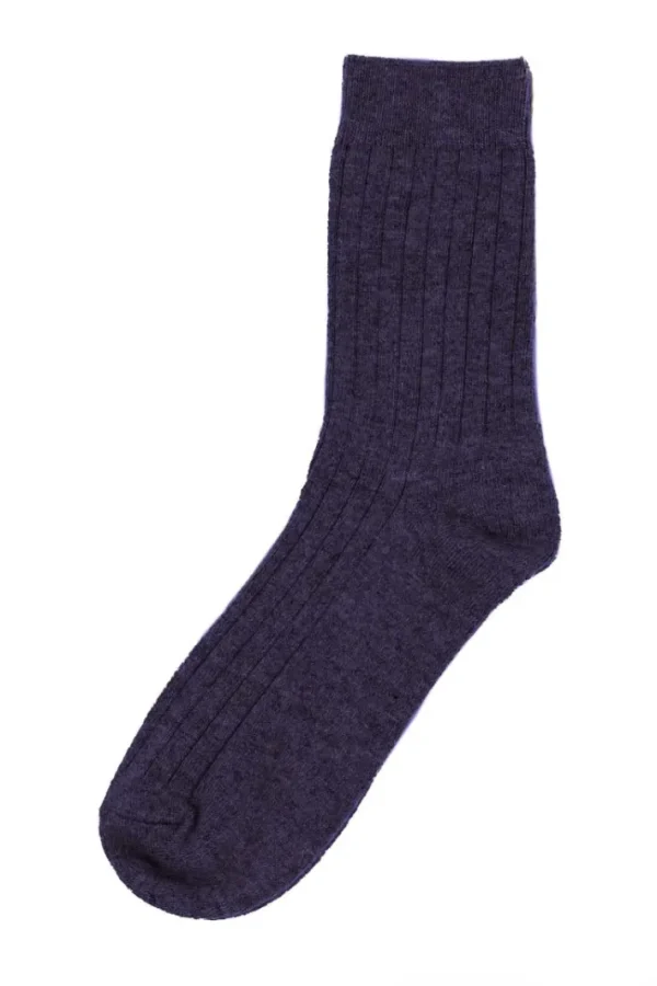 Danewinter Woolen Rib Socks - Navy