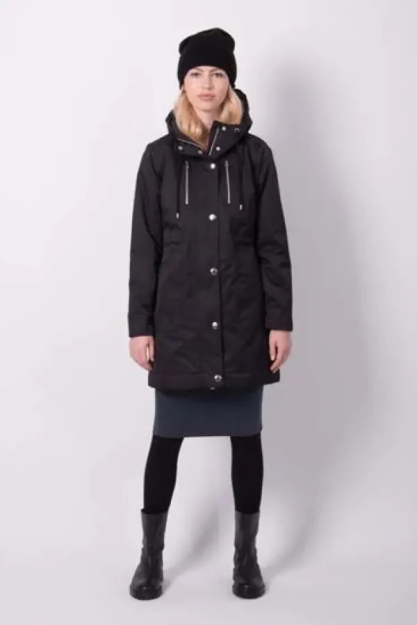 Daninge Winter Parka Black (silver trim)