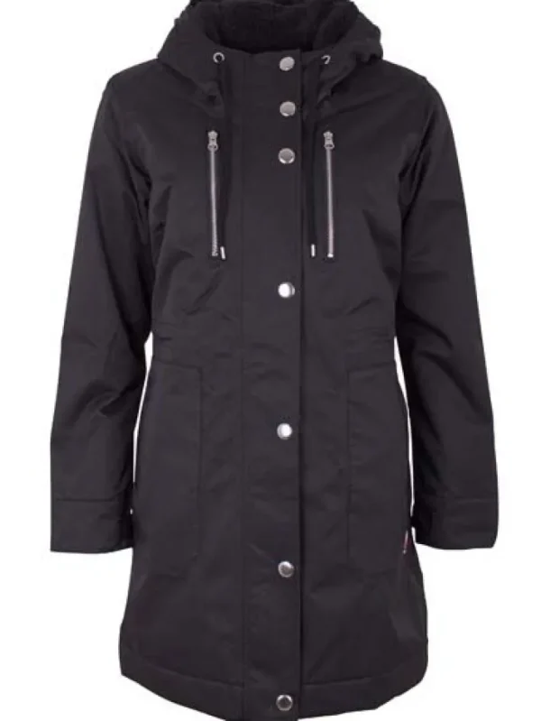 Daninge Winter Parka Black (silver trim)