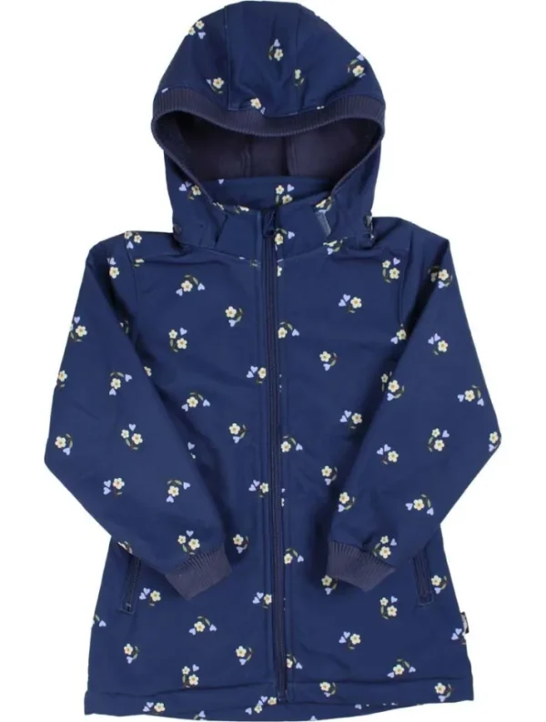 Danolivia Softshell Grey Marine MINIFLOWER