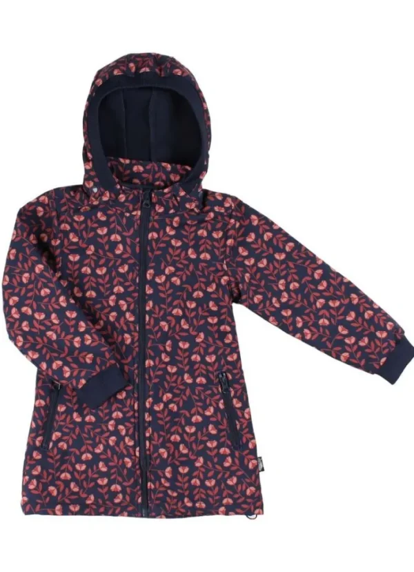 Danolivia Softshell Navy/Pink Rust FLUERIE