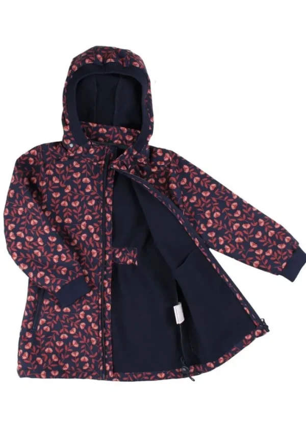 Danolivia Softshell Navy/Pink Rust FLUERIE