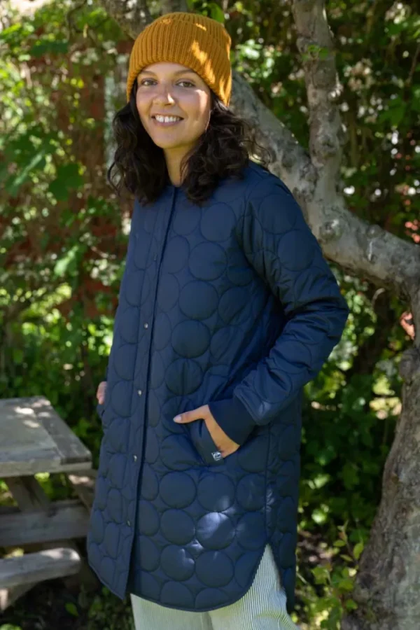 Danyesplease Thermo Coat Dark Navy