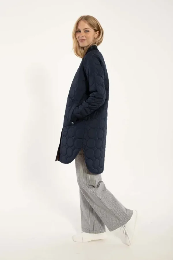 Danyesplease Thermo Coat Dark Navy