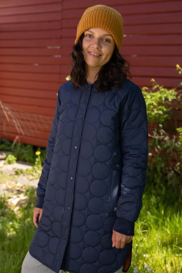 Danyesplease Thermo Coat Dark Navy