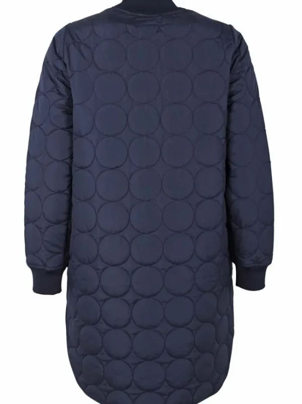 Danyesplease Thermo Coat Dark Navy