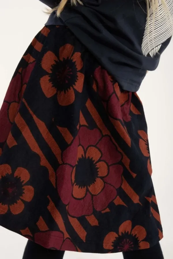 Danyrsa Skirt Beige Rose/Navy POWER FLOWERS